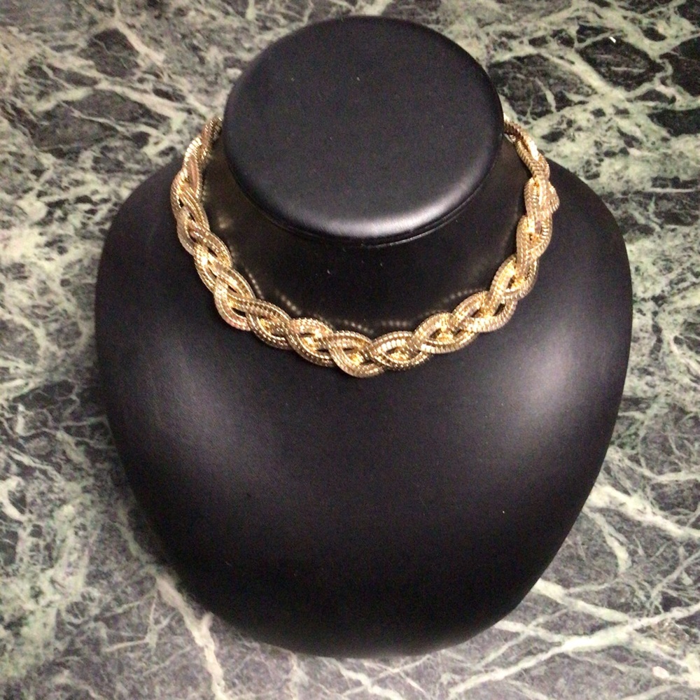 Adjustable Braided Chain Necklace - image 2